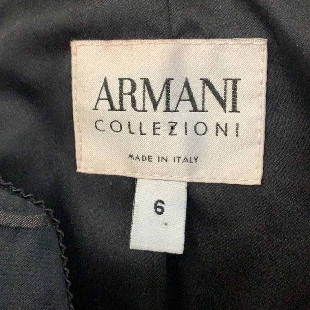 ARMANI COLLEZIONI TEXTURED BLAZER SIZE 6 - Picture 5 of 6